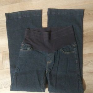 Wide leg maternity jeans size S
